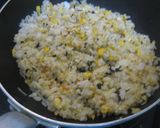 お茶漬けの素でサラサラ♪チャーハン茶漬け作り方4写真