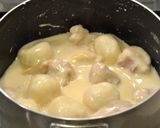 *鶏肉と里芋の和風ホットミルク煮*作り方9写真