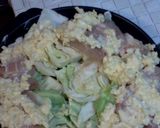 鶏肉とキャベツのマヨチーズ蒸し(^^♪作り方3写真