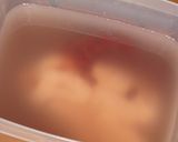 レンジＤＥ酒粕汁粉作り方2写真