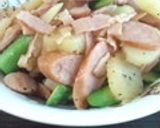 バターが決め手♪アスパラじゃが炒め作り方12写真