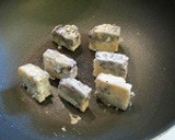 黒豆米粉蒸し物を使ってきんつば風作り方3写真