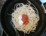 簡単早い!材料2つのたらスパ♪作り方4写真