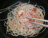 簡単早い!材料2つのたらスパ♪作り方5写真