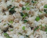 くさやと明日葉の和風混ぜご飯作り方3写真