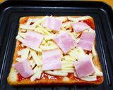 朝食ランチトーストに♪おうちピザトースト作り方2写真
