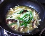 蒲鉾とどんこ椎茸の和風パスタ作り方5写真