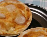 餃子の皮で簡単餅ピザ☆おやつに♪作り方4写真