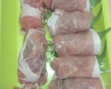 豚肉と梅肉＆チーズのさっぱりロール作り方3写真