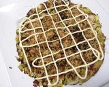 ふわふわ☆納豆キャベツのお好み焼き作り方5写真