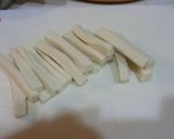 大根の皮とわかめ高野豆腐の辛味噌炒め作り方2写真