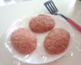 我が家の人気No.1 ハンバーグ作り方5写真
