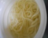 春の七草と鶏肉入りうどん作り方4写真