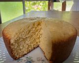 油不使用⭐︎栗甘露煮の汁で炊飯器スポンジケーキ作り方6写真