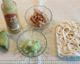 おろしうどん伊予柑風味作り方1写真