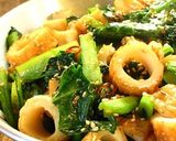 ■かんたん1品♪ちくわと小松菜の炒め物■作り方4写真