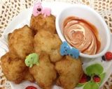 パーティー☆自然薯ハンペン桜エビナゲット作り方4写真