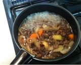 すき焼きのたれで肉じゃが作り方2写真