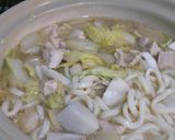味噌いも煮込みうどん(^-^)作り方4写真