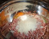 ナツメグの効いたシンプルハンバーグ作り方1写真
