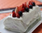 いちごたっぷりロールケーキ作り方13写真