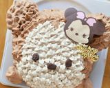 プーさんのキャラケーキかぼちゃモンブラン作り方14写真