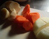 圧力鍋で柔らか＊豚の角煮作り方2写真