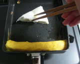 白だしで♡ふわふわだし巻き卵作り方6写真