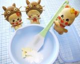 トトロのかぶりものクッキー作り方1写真