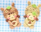 トトロのかぶりものクッキー作り方20写真