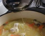 野菜たっぷり鶏だんご味噌汁♪作り方7写真