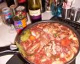 鶏肉のピノノワール(赤ワイン)煮込み作り方1写真