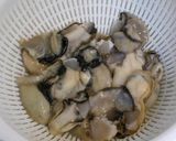牡蠣のパスタ☆ジェノベーゼソース添え作り方2写真