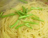 牡蠣のパスタ☆ジェノベーゼソース添え作り方11写真