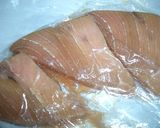＊漬けまぐろのオイル焼き＊作り方1写真