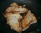 ＊漬けまぐろのオイル焼き＊作り方2写真
