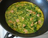 ほうれん草を食べて欲しい時のオムレツ♪作り方3写真