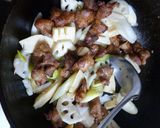 豚肉・レンコン・たけのこの黒酢酢豚作り方11写真