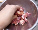 豚肉・レンコン・たけのこの黒酢酢豚作り方5写真