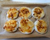 醤油麹でお餅ピザ～じゃこ葱マヨチーズ作り方4写真