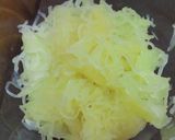 味ポンで酢の物☆素麺南瓜とジャコ・ワカメ作り方1写真