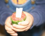 つぼみ丸のピーマン肉詰め作り方10写真