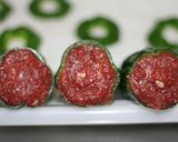 つぼみ丸のピーマン肉詰め作り方12写真