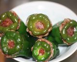 つぼみ丸のピーマン肉詰め作り方15写真