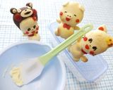 クマのかぶりものクッキー作り方1写真