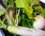 七草粥でなく【七草汁】で超ヘルシー(笑)作り方3写真