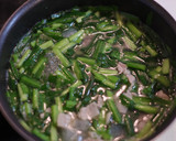 大根にら豚肉の中華スープ作り方3写真