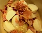 冬野菜とベーコンの和風シチュー作り方3写真