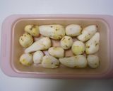 里芋で☆スペイン風コロッケ作り方1写真