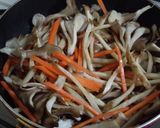 ご飯が進む＊舞茸入りきんぴらごぼう作り方2写真